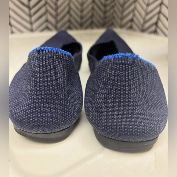 Rothy's Women's The Point Navy Flats - Picture 4 of 9